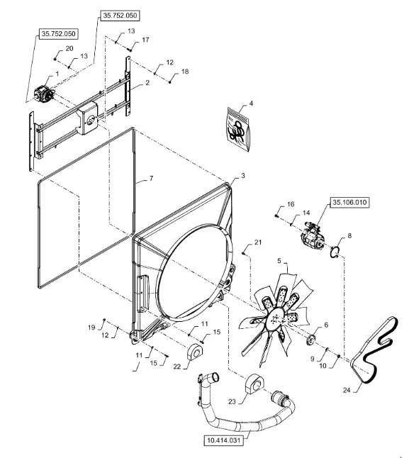 87438155 - Вентилятор